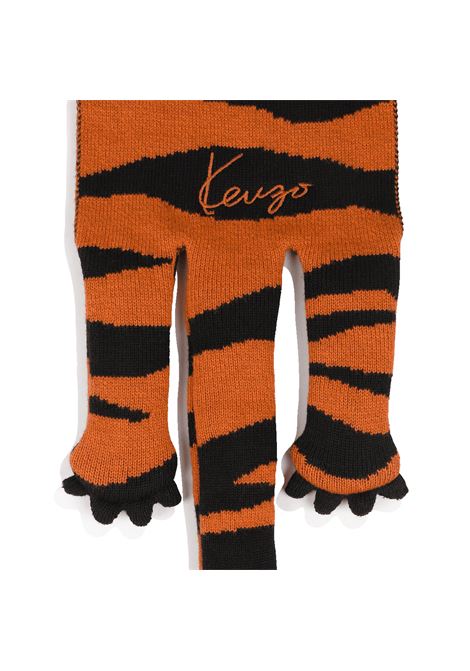 Cappello e sciarpa stampa tigre KENZO KIDS | K62152E10